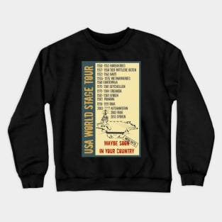 USA World Stage Tour Crewneck Sweatshirt